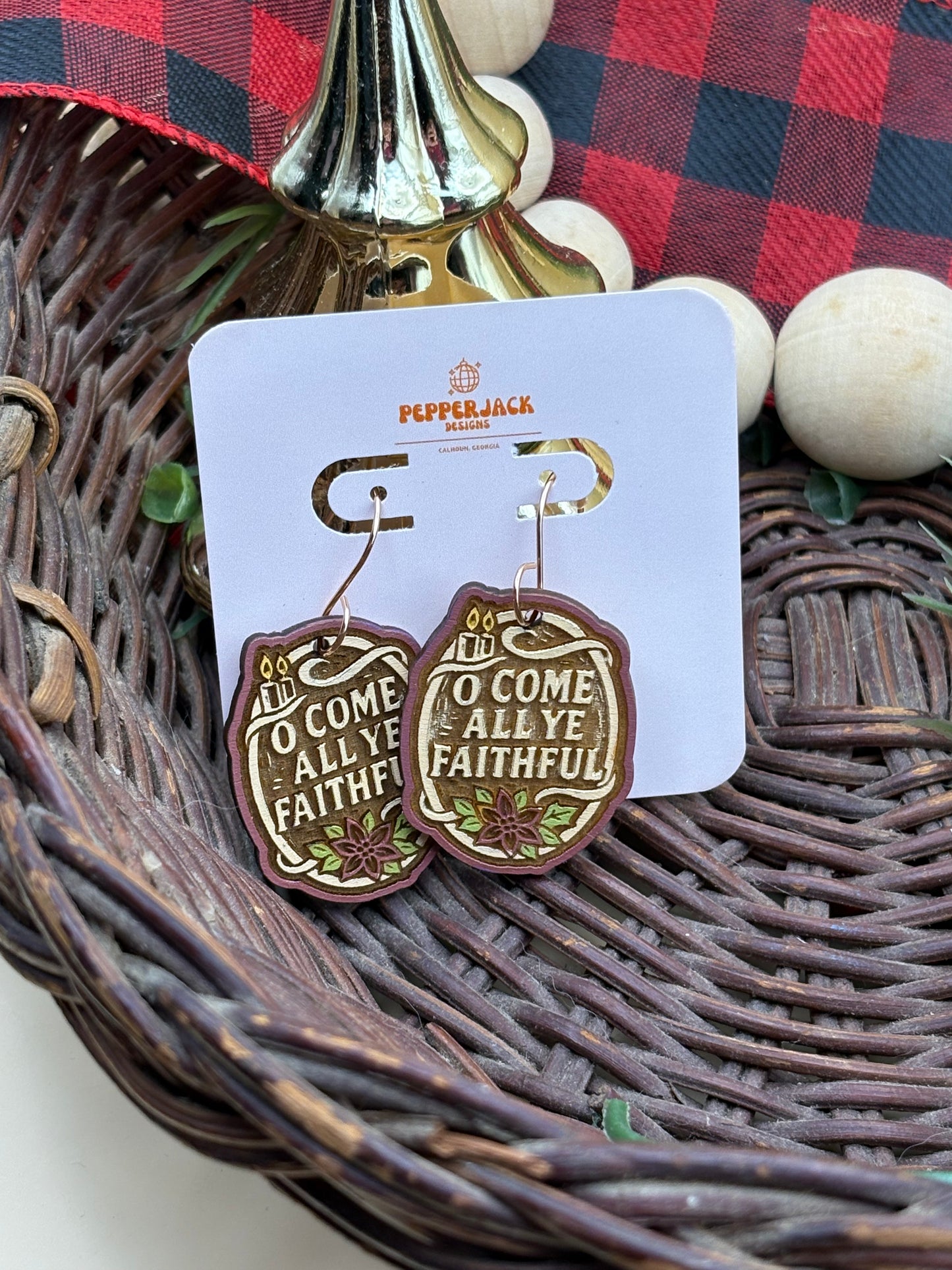 Christmas Carols Earrings