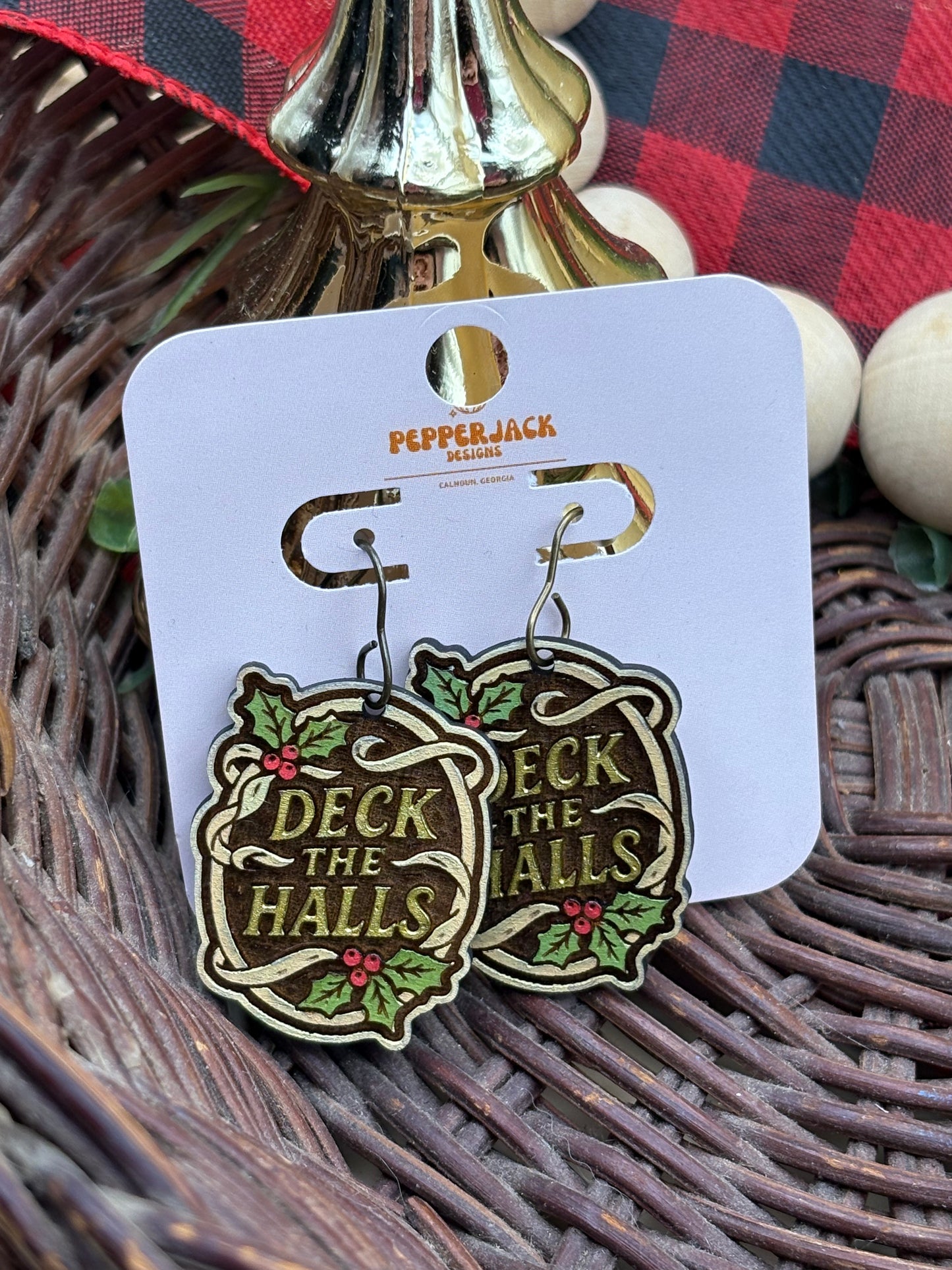 Christmas Carols Earrings