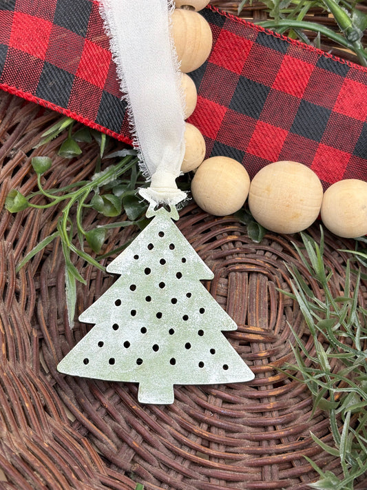 Cutout Christmas Tree Ornaments