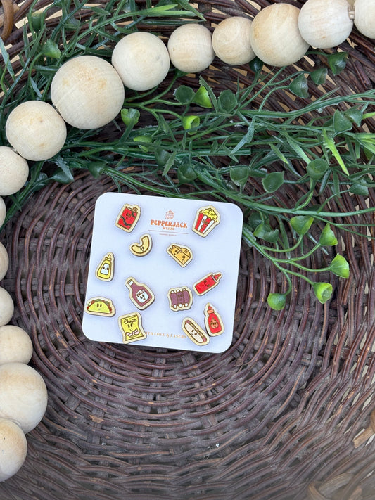 Perfect Match Food Stud Earrings 3.0