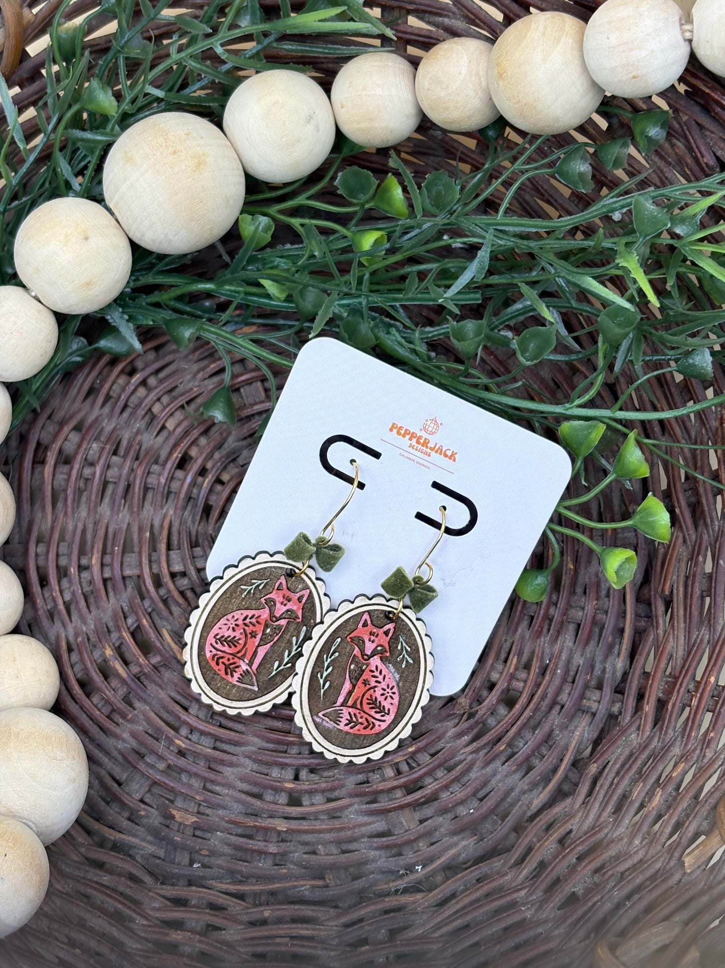 Woodland Fox Earrings