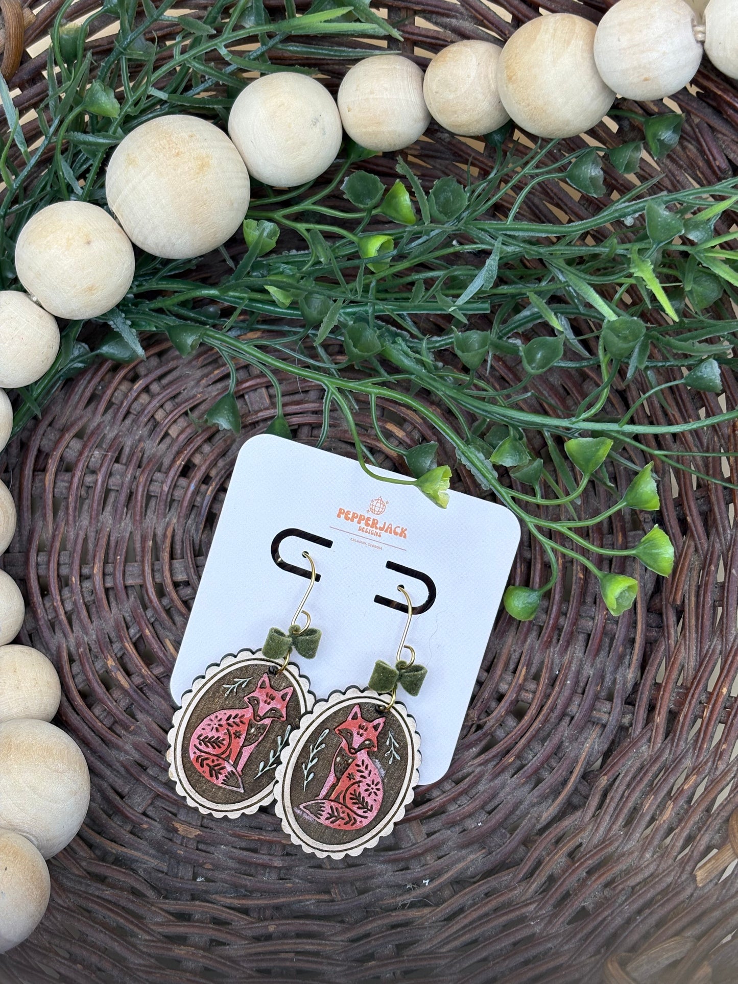 Woodland Fox Earrings