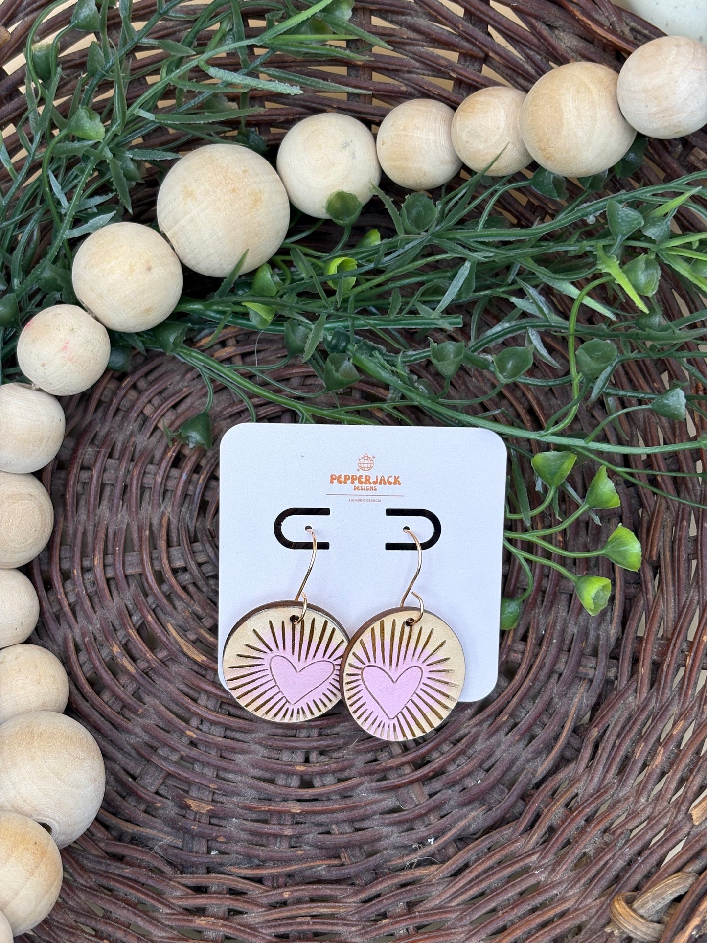 Valentine's Day Hearts Earrings