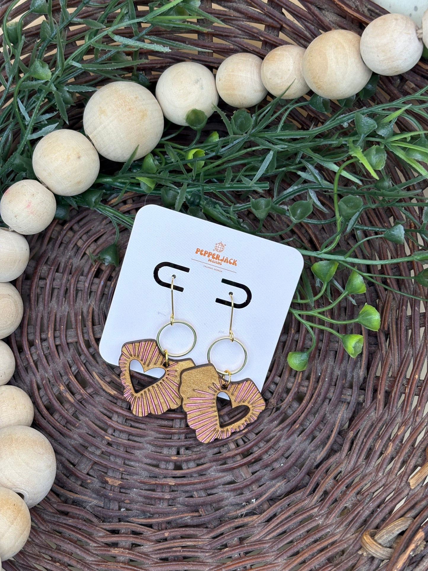 Valentine's Day Hearts Earrings