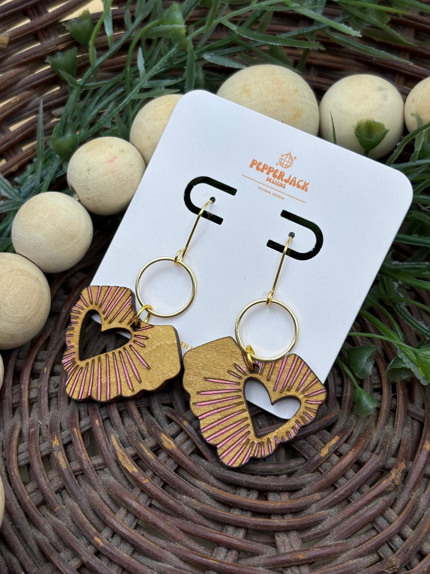 Valentine's Day Hearts Earrings