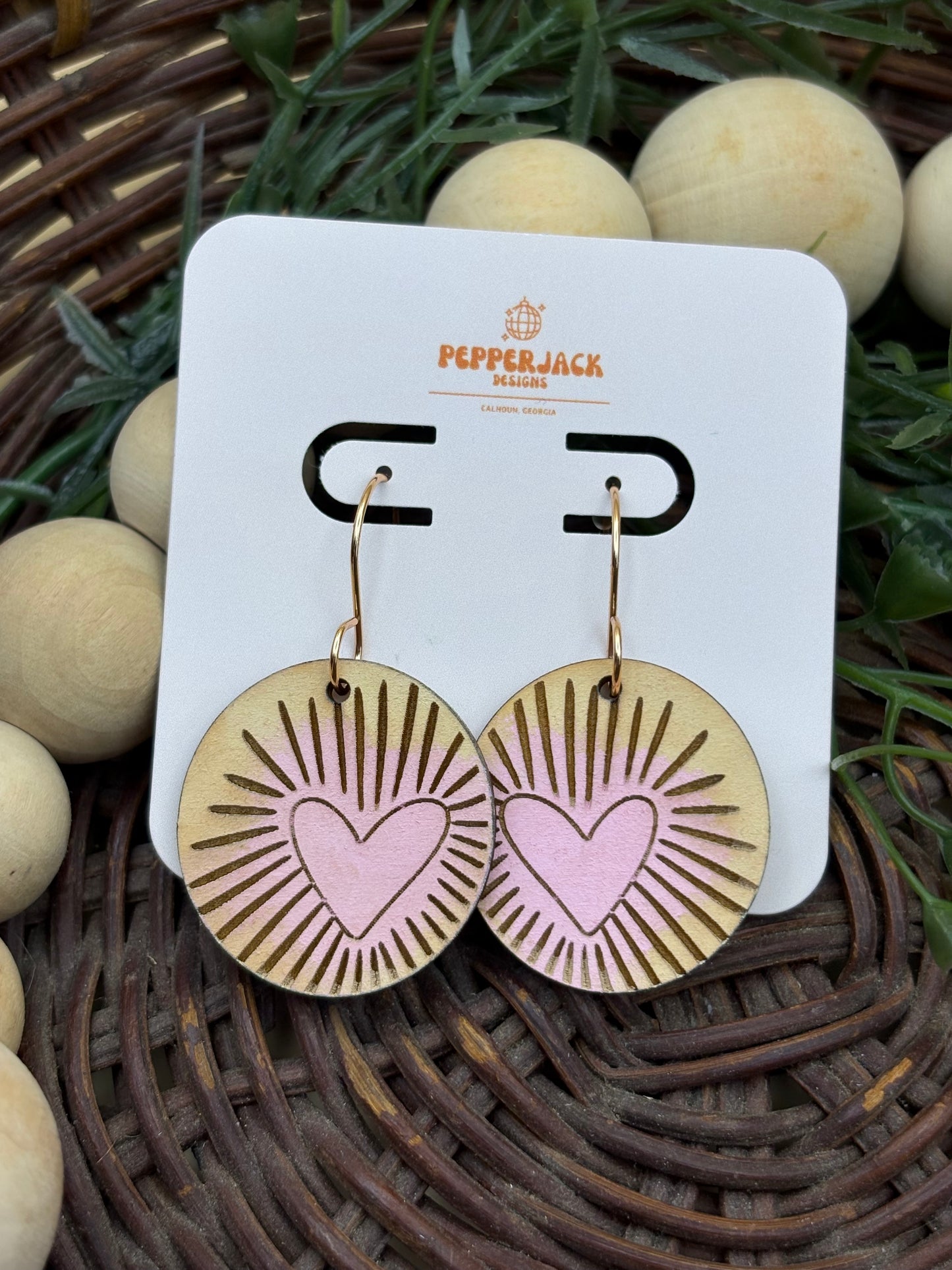 Valentine's Day Hearts Earrings