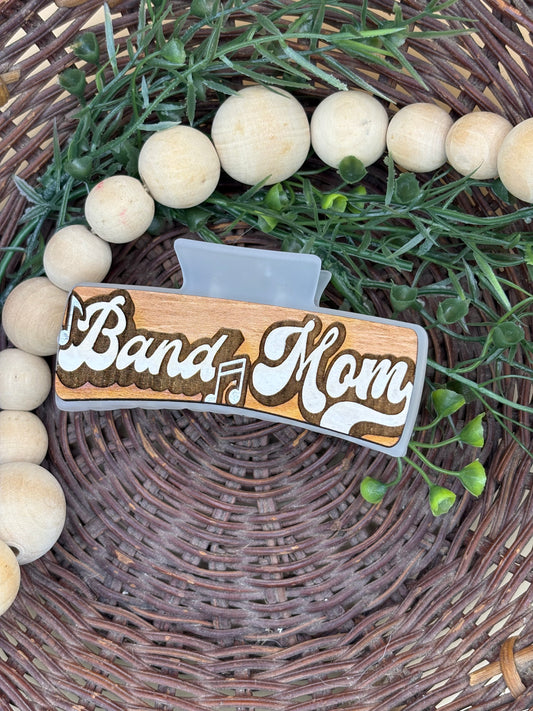Band Mom Hair/Claw Clip