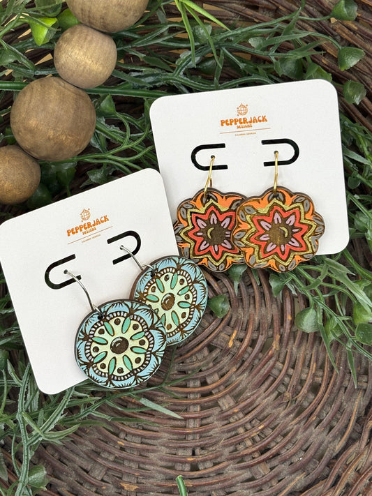 Cottage Mandala Earrings