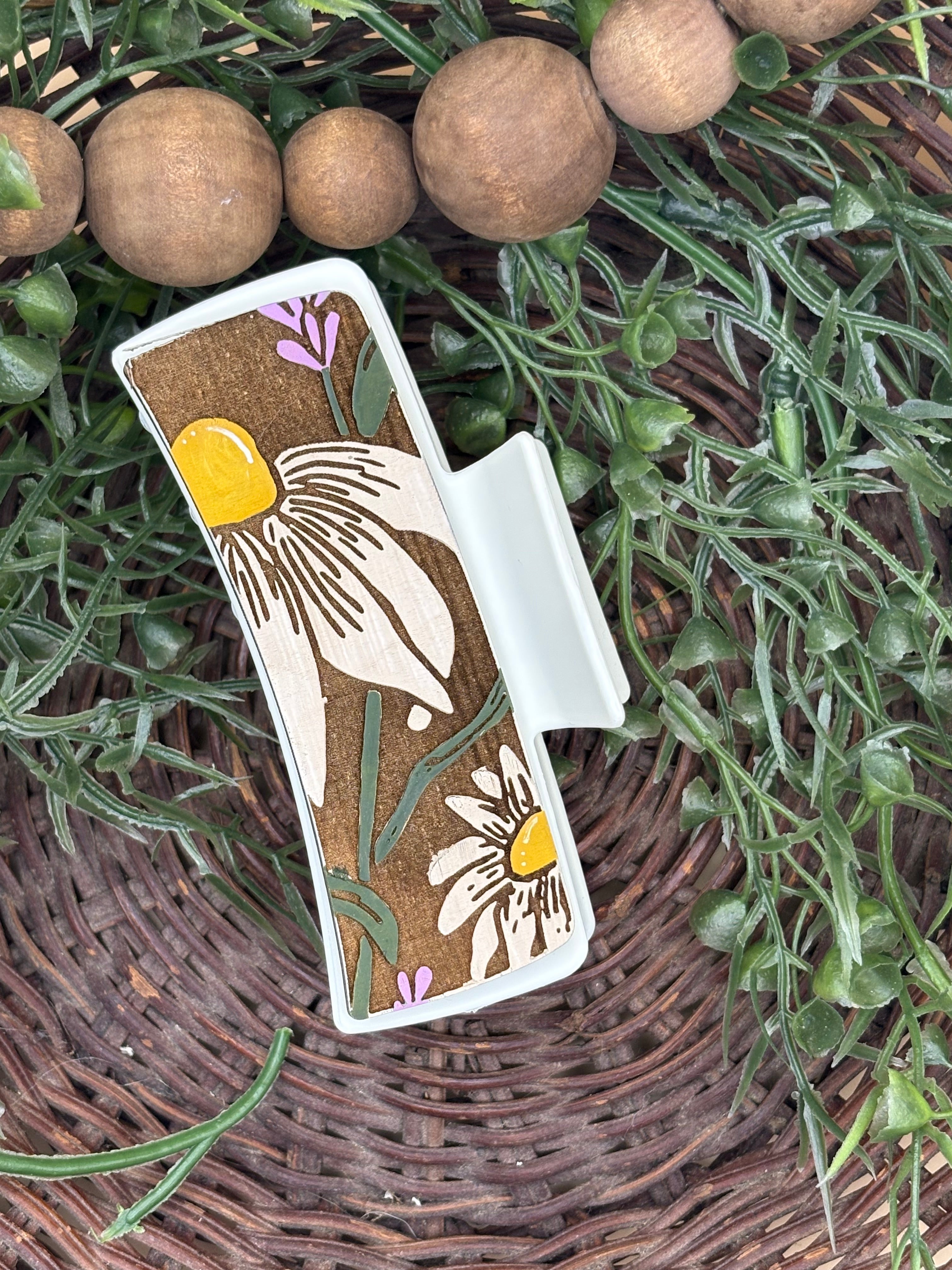 Daisies Claw/Hair Clips – PepperJack Designs