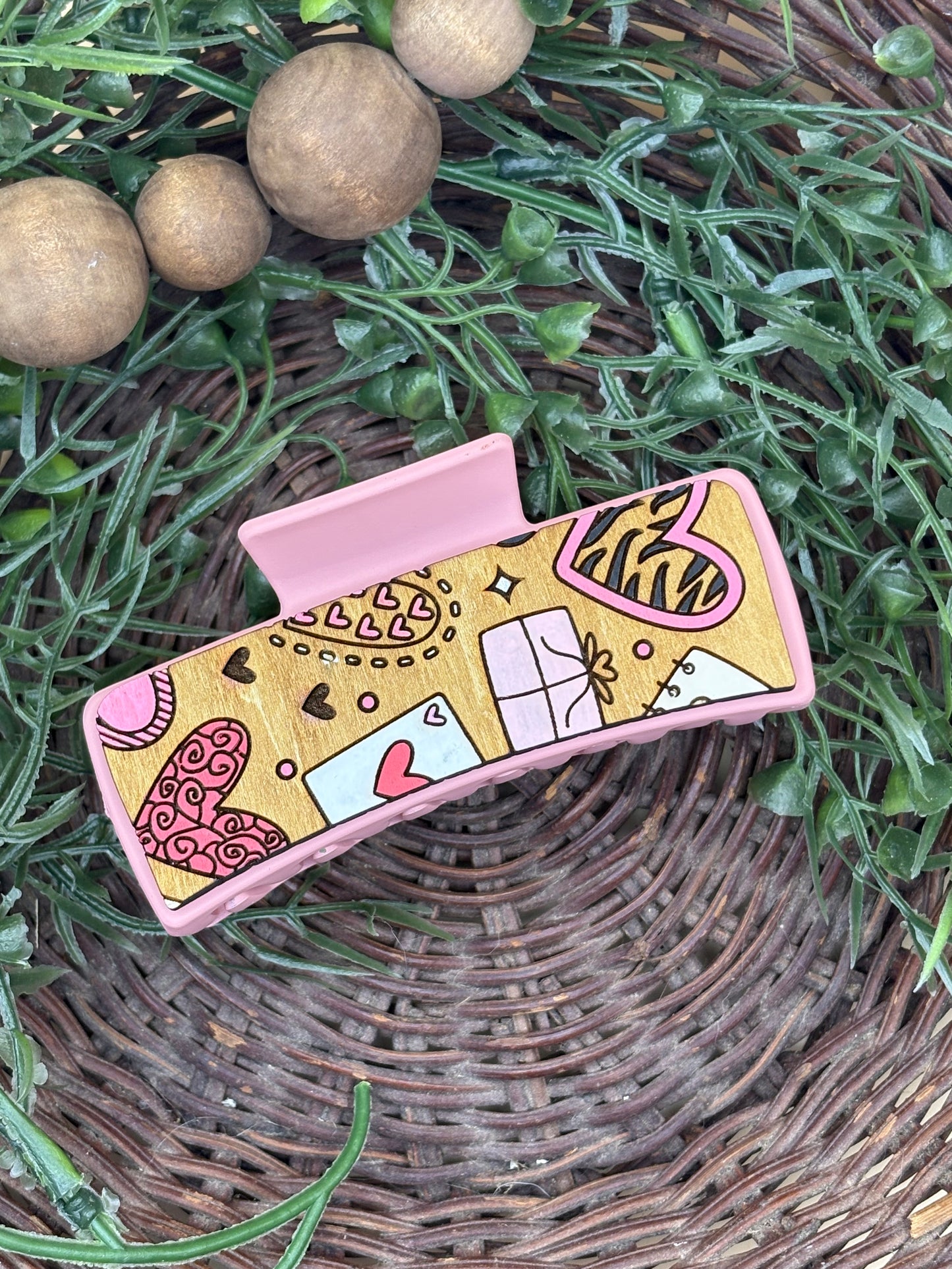 Valentine's Day Hair/Claw Clips