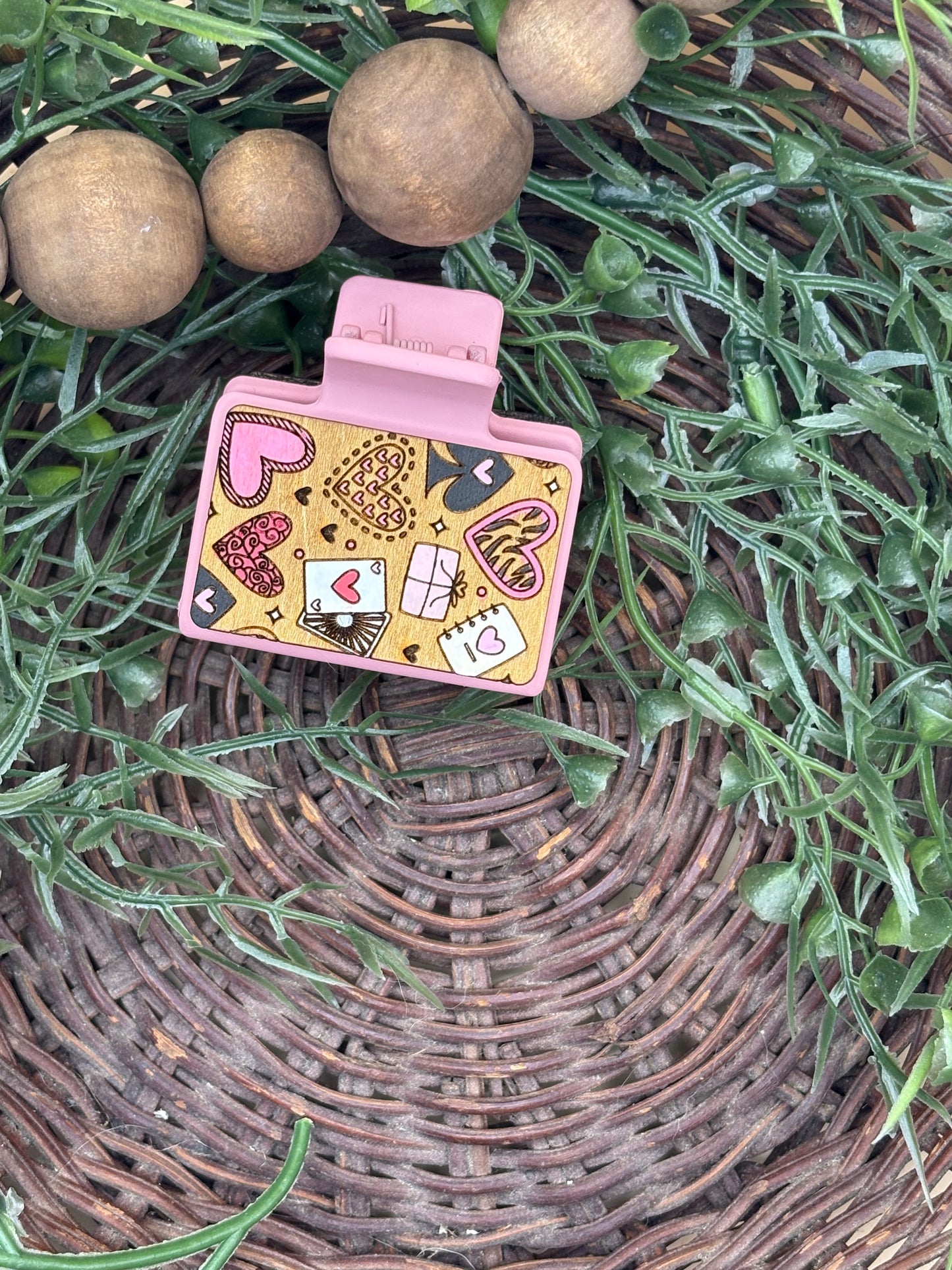 Valentine's Day Hair/Claw Clips