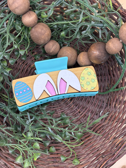 Easter Bunny Ears Hair/Claw Clip
